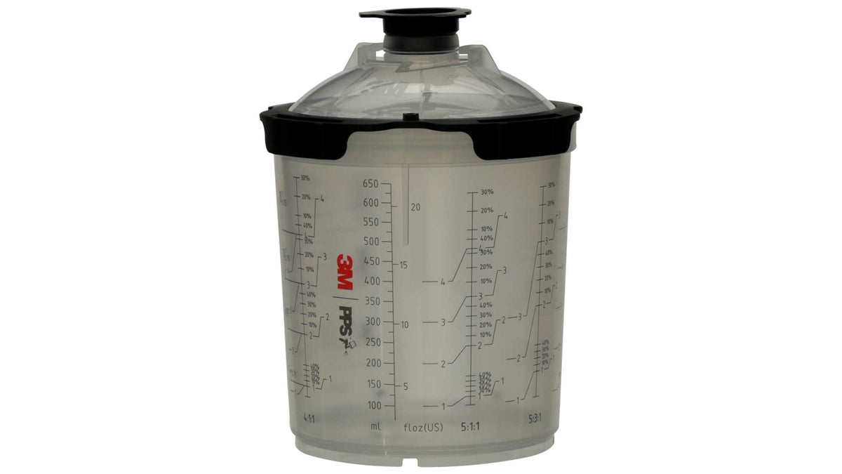 3M PPS Kit 2.0 Bechersystem 200ml, 400ml, 650ml oder 850ml mit 125µ oder 200µ Filter