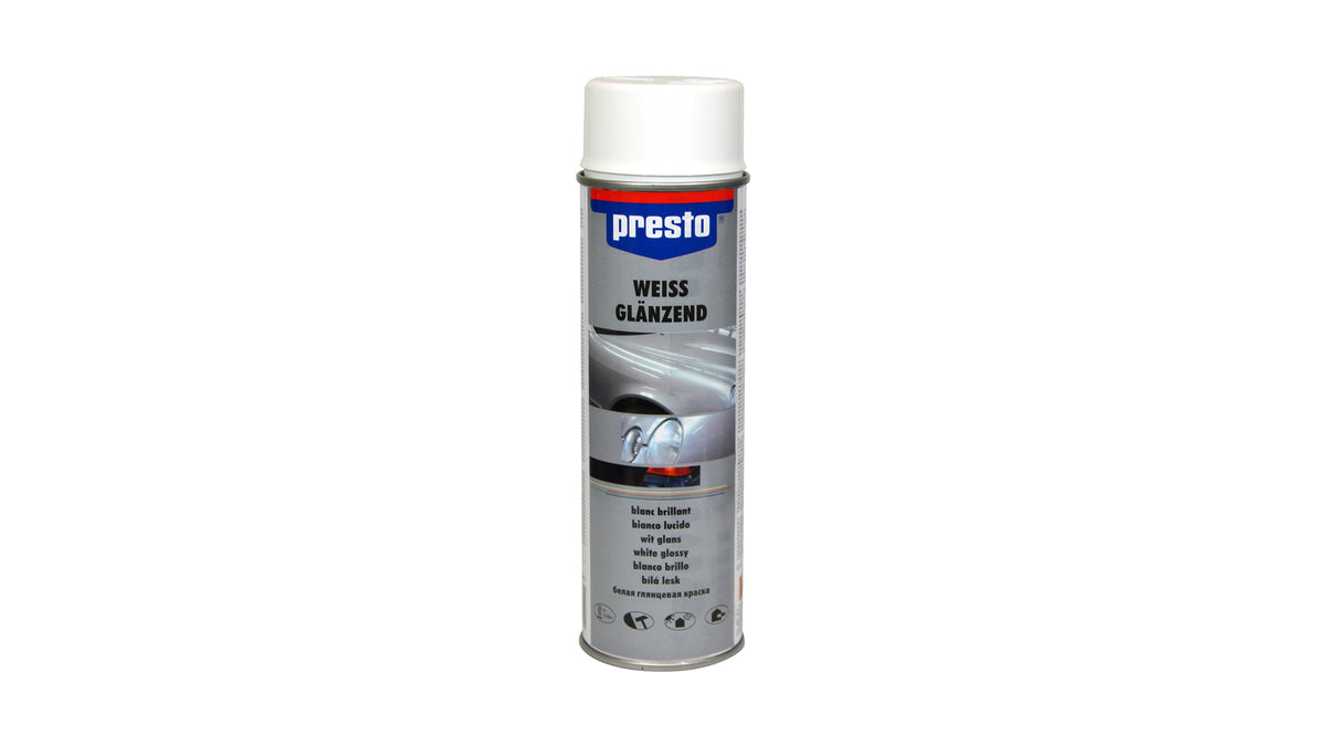 presto Rallye-Spray schwarz & weiß, glänzend, matt, seidenmatt (500ml)