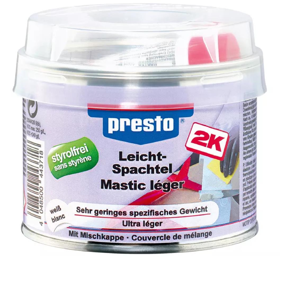 presto styrolfreier Leichtspachtel weiß (125g) SONDERPOSTEN MHD