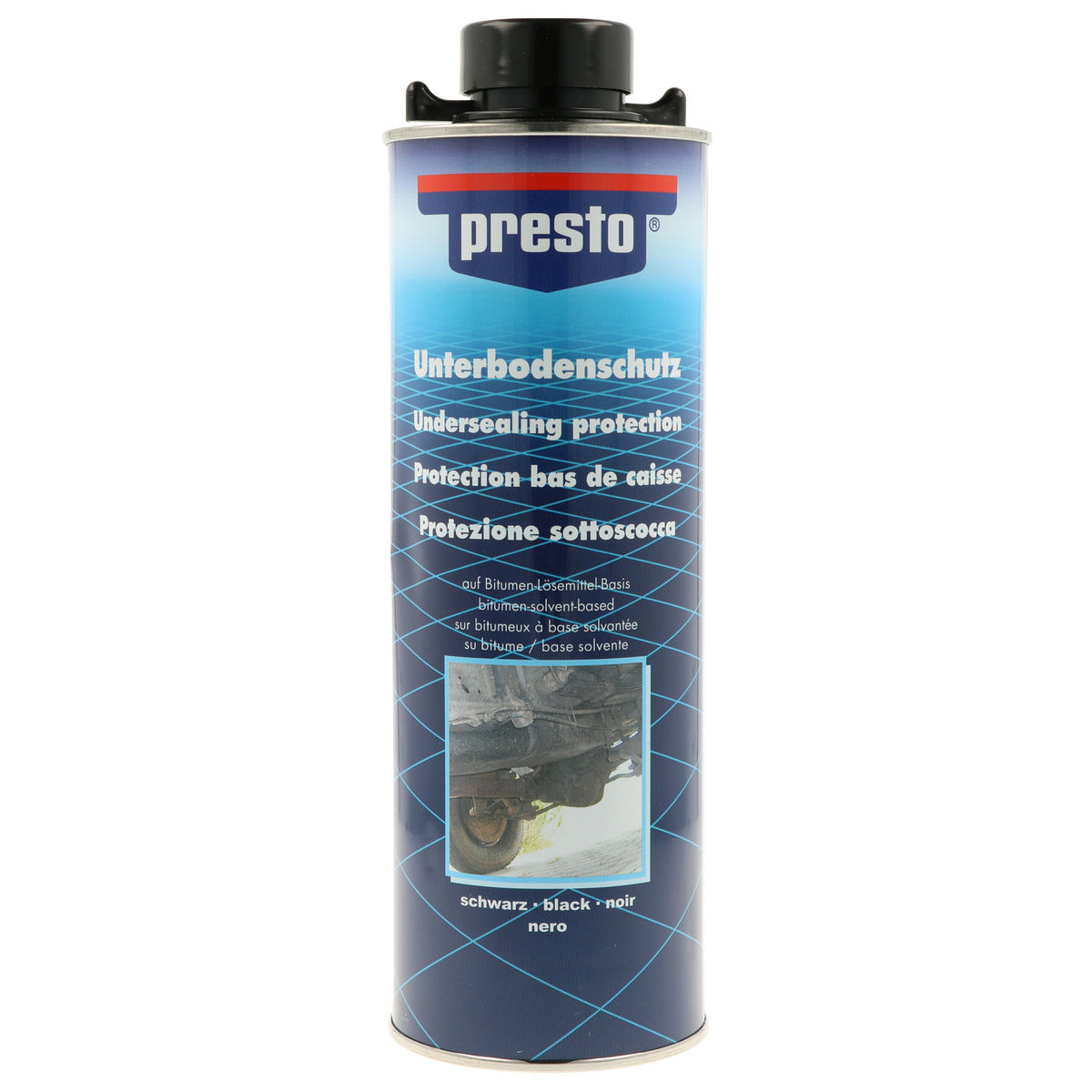 presto Unterbodenschutz Bitumen schwarz (1000ml)