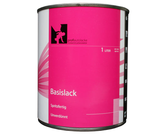 Wasser Autolack in Wunschfarbe (Basislack spritzf., VOC-konform)