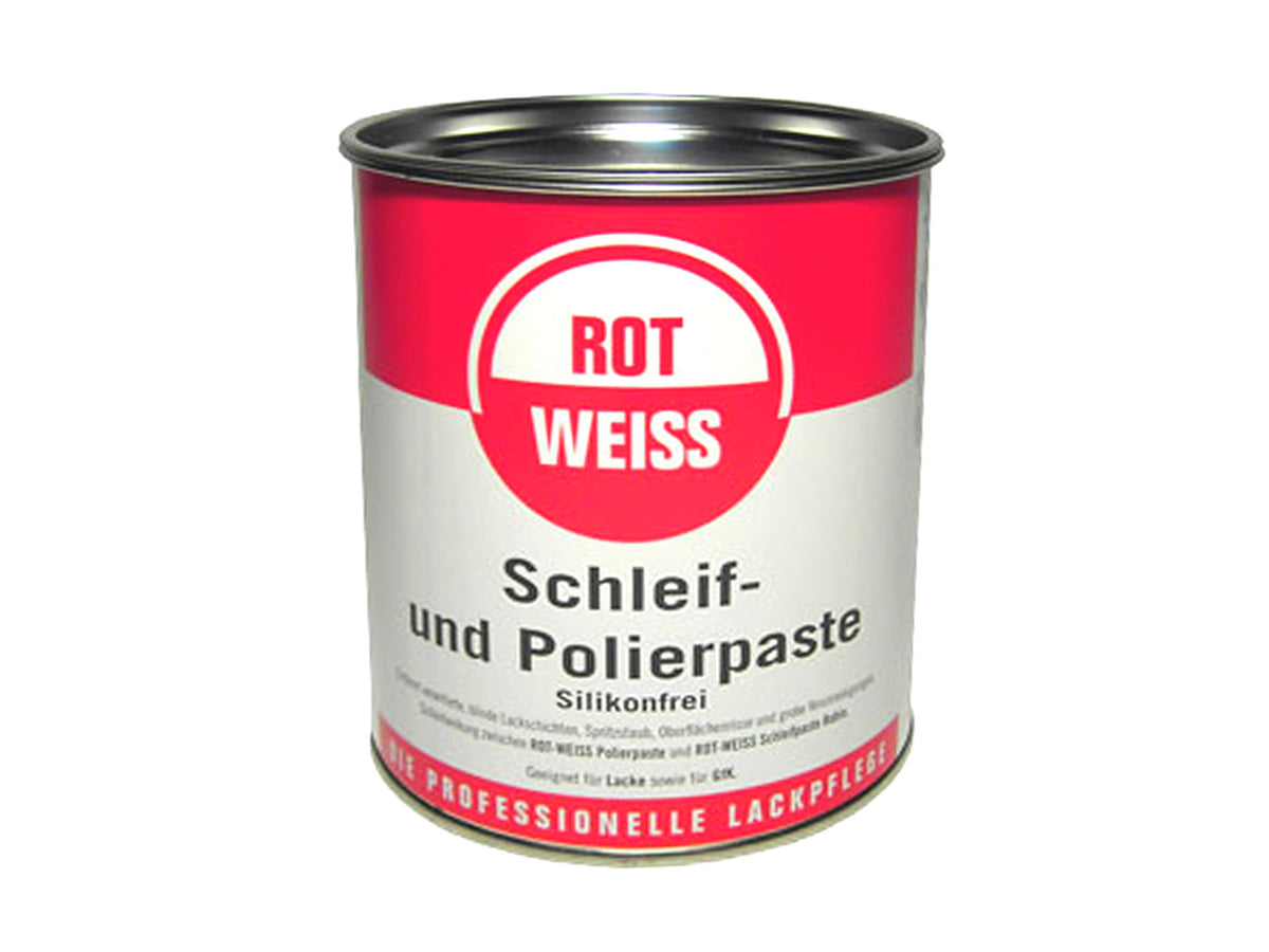 ROTWEISS Schleif- und Polierpaste (150ml oder 750ml)