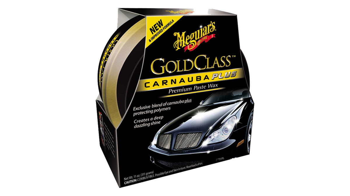 Meguiar's G7014EU Gold Class Carnauba Plus Premium Paste Wax (311g)