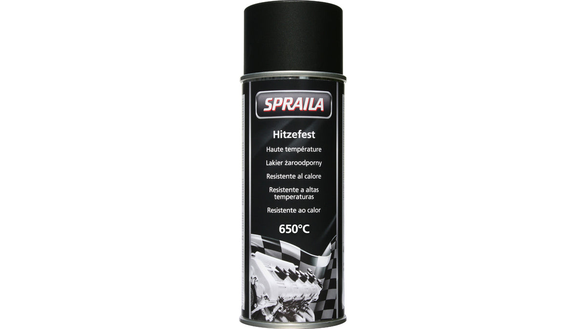 Spraila hitzefest 650° in Schwarz oder Silber (400ml)