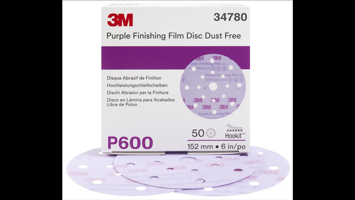 3M Hookit Purple Schleifscheibe 260L+ (50 Stk)