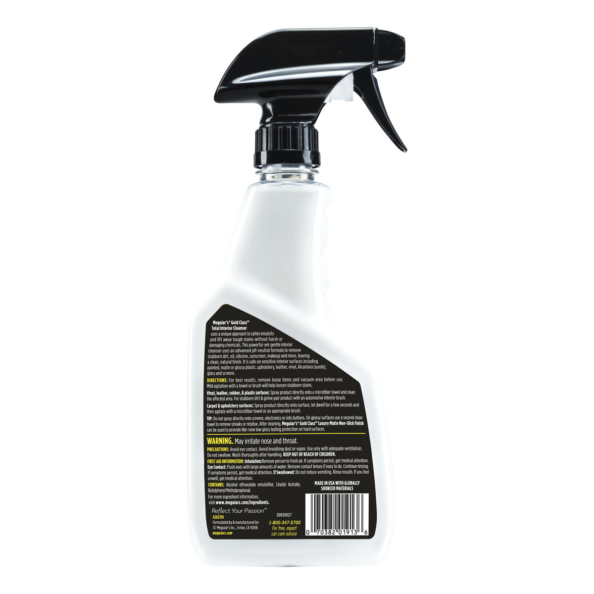 Meguiar's G262316 Gold Class Total Interior Cleanser Innenraumreiniger (473 ml)
