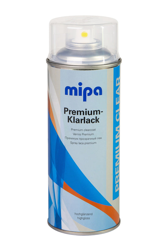 Mipa Premium-Klarlack hochglänzend, seidenmatt oder matt Auto-Spray (400ml)