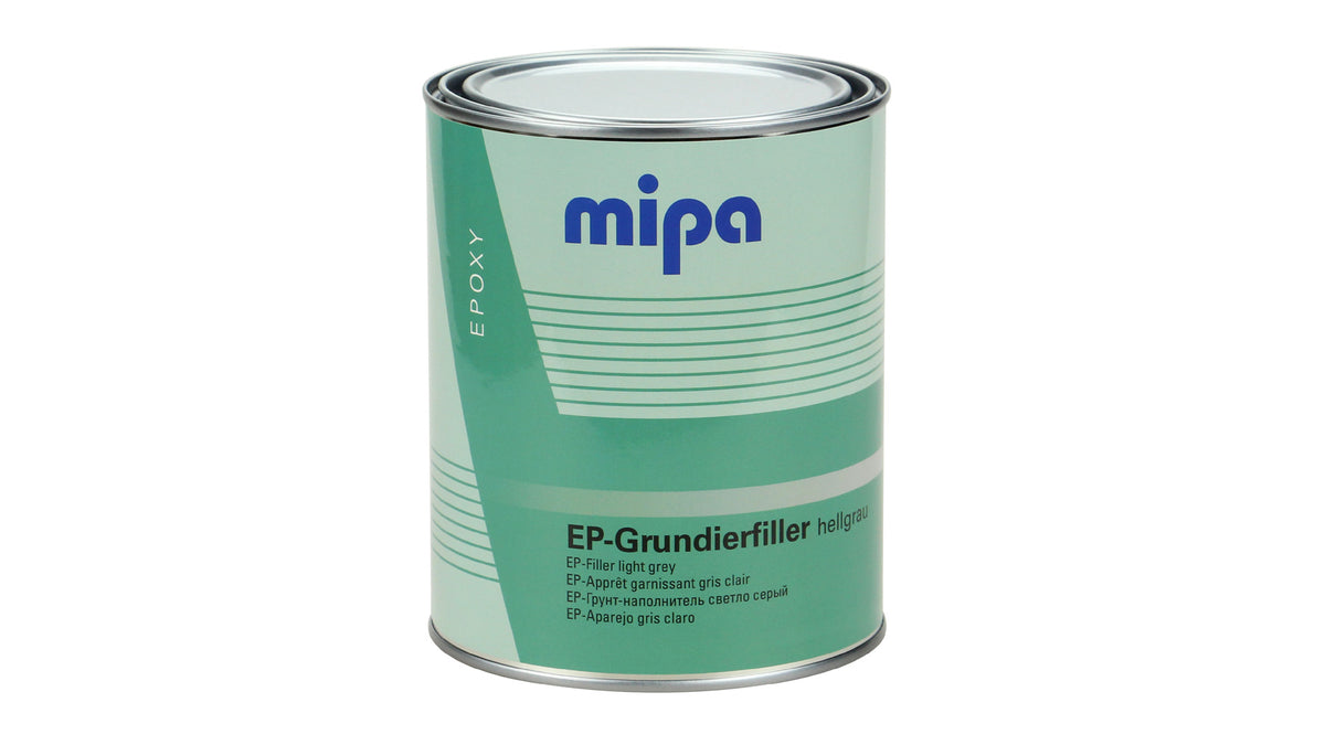 Mipa EP-Grundierfiller Hellgrau ca. RAL 7032 (1l oder 5l)