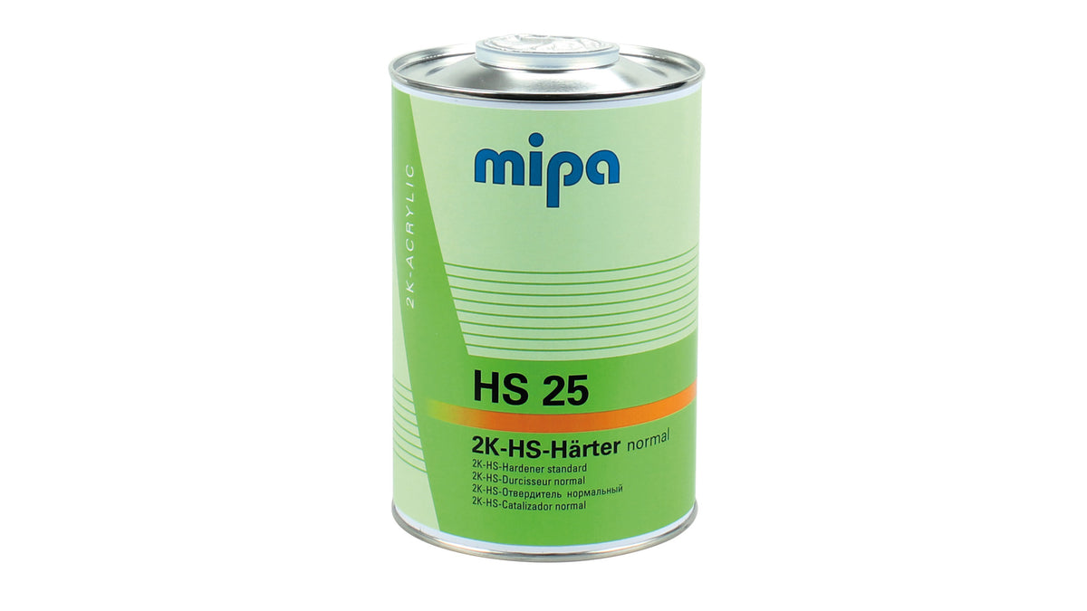 Mipa 2K-HS-Härter HS 25 normal (0,25l, 0,5l, 1l, 2,5l oder 5l)