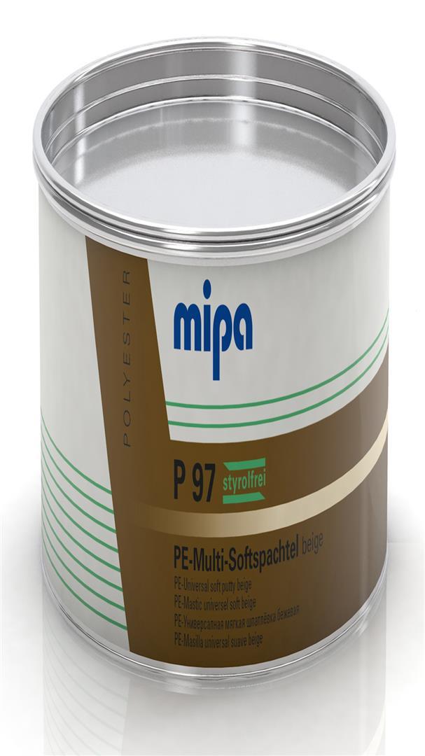 Mipa P 97 SF styrolfrei Füll- und Finishspachtel inkl. Härter beige 2000g