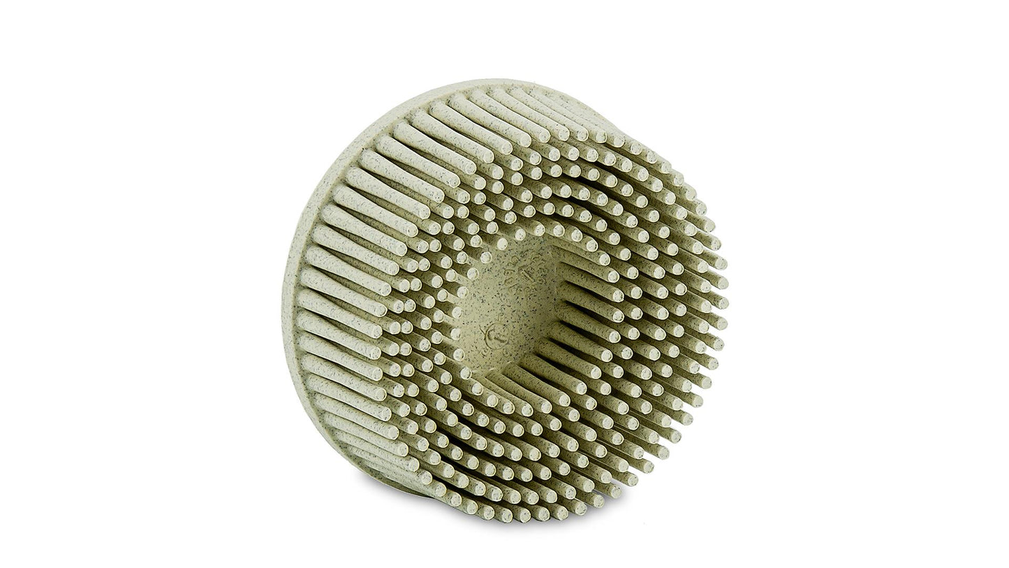 3M 07528 Scotch-Brite Roloc Bristle Disc P120 50mm x 15,8mm weiss (1 Stück)