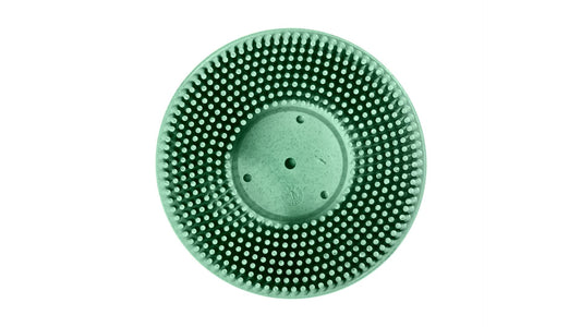 3M 07526 Roloc Bristle Disc P050 75mm Grob, Grün (1Stk)