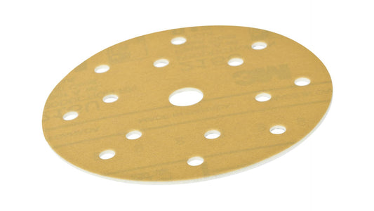 3M 51091 Hookit 216U Schleifscheiben mit Schaumstoffrücken 15-fach gelocht Ø150 mm P600 (25Stk)