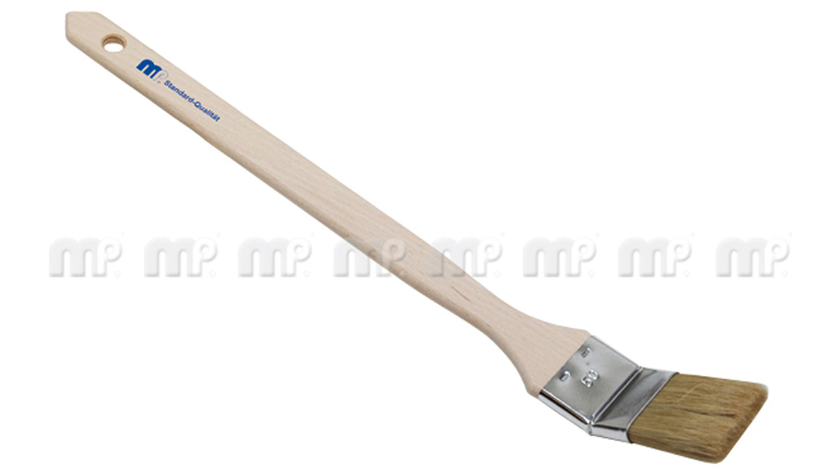 MP Heizkörper-Pinsel Standard - Gr. 1", helle China-Borste, Holzstiel