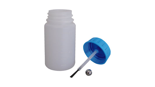 Mipa Tupflack Fläschchen mit Pinsel (skaliert auf 50ml, Pack 60 Stk)