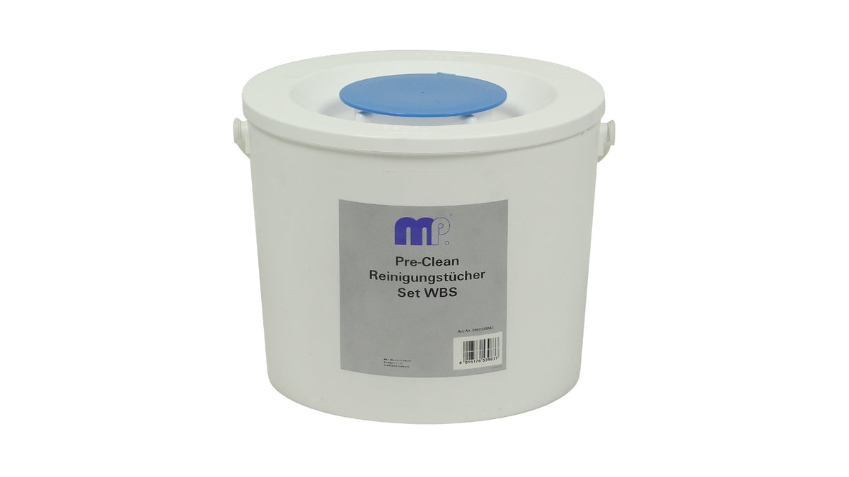 MP Pre-Clean Reinigungstücher Set WBS 1 Eimer und 2 Rollen