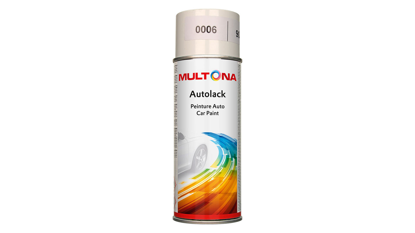 Multona Autolack Spray DAF Leyland Trucks 7354 Croma Bt Wit Fln (400ml)