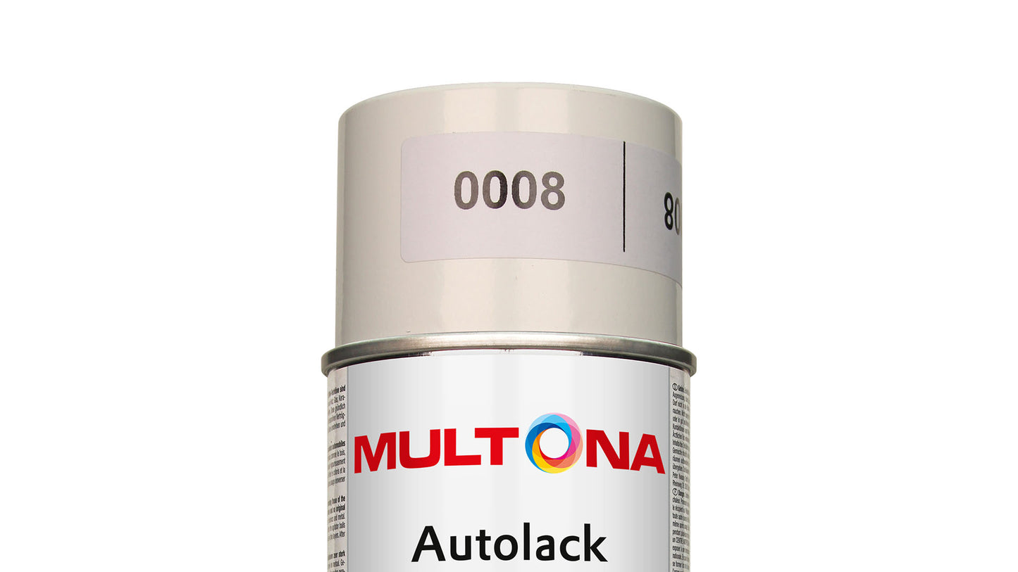 Multona Autolack Spray NCS S 500-N Weiss (400ml)