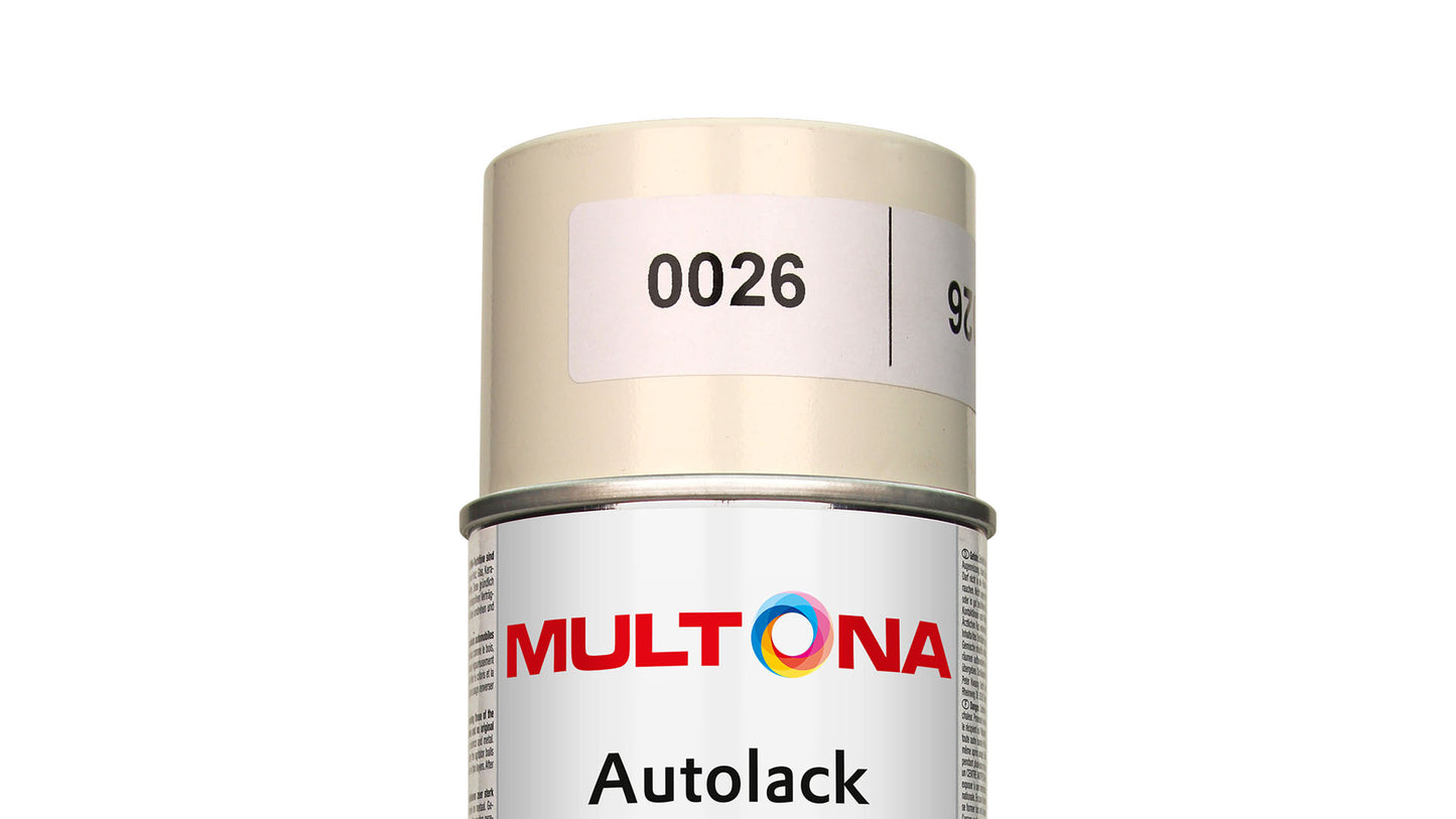 Multona Autolack Spray FORD WU Econovan dover white (400ml)