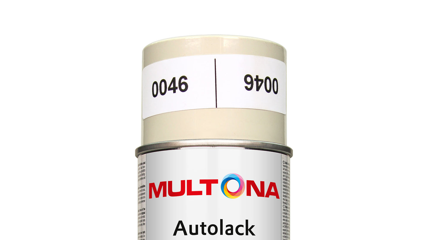 Multona Autolack Spray VOLKSWAGEN - AUDI L9315 Papyrosweiss (400ml)