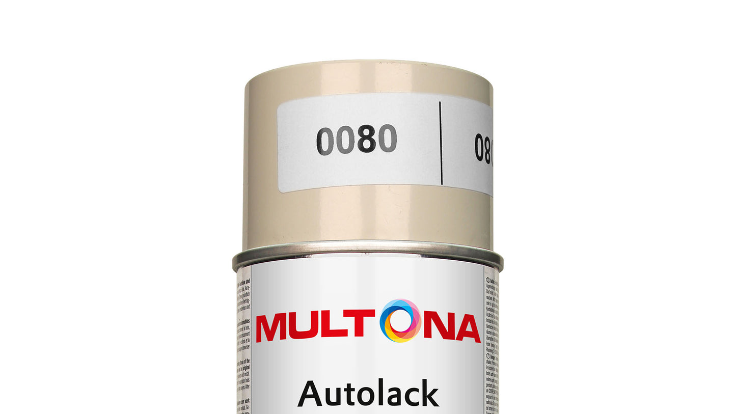Multona Autolack Spray für Skoda 1046 Schneeweiss (400ml)