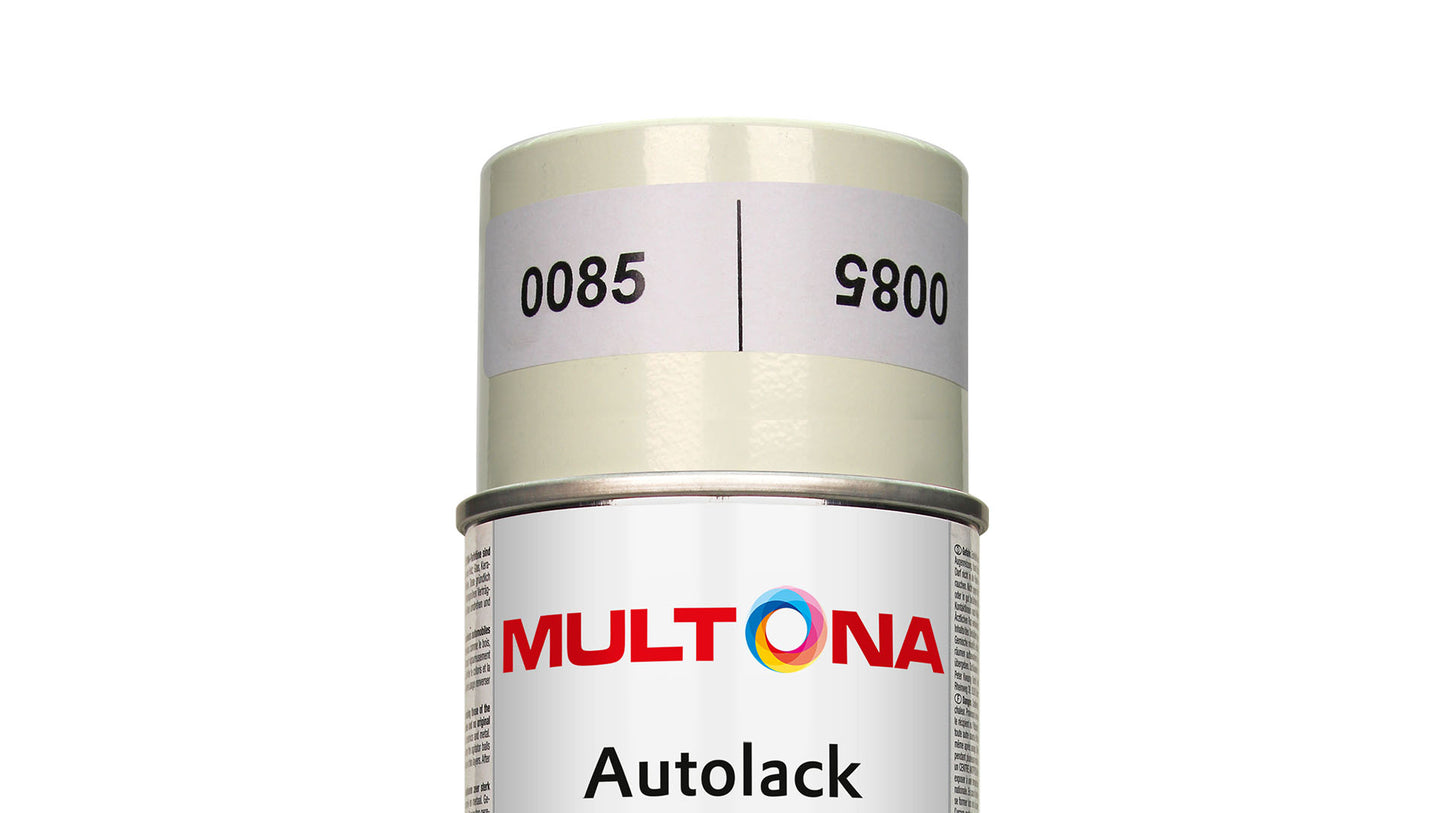 Multona Autolack Spray VOLKSWAGEN - AUDI L93Z Weiss (Polizeiweiss) (400ml)