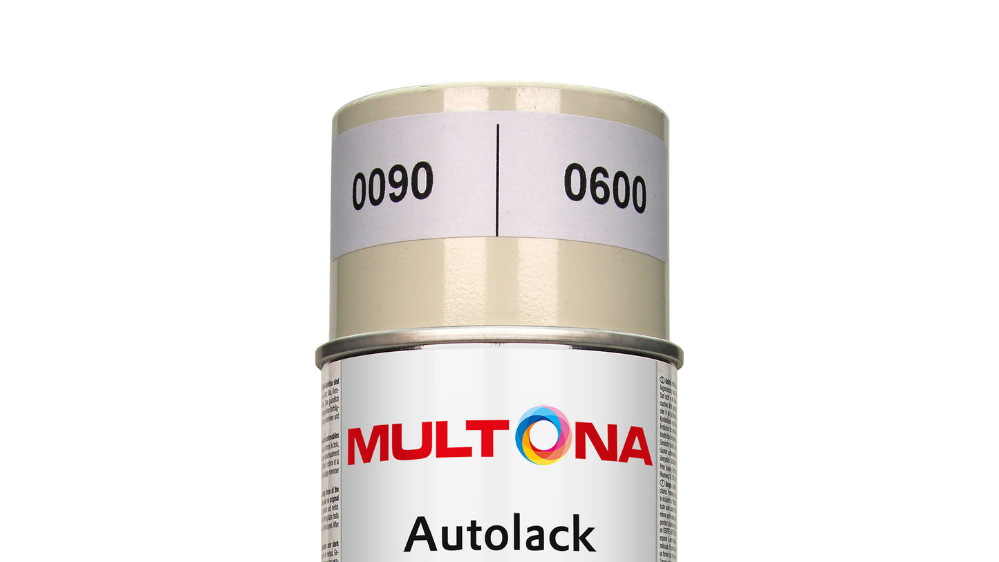 Multona Autolack Spray VOLKSWAGEN - AUDI L282 Lotosweiss (400ml)