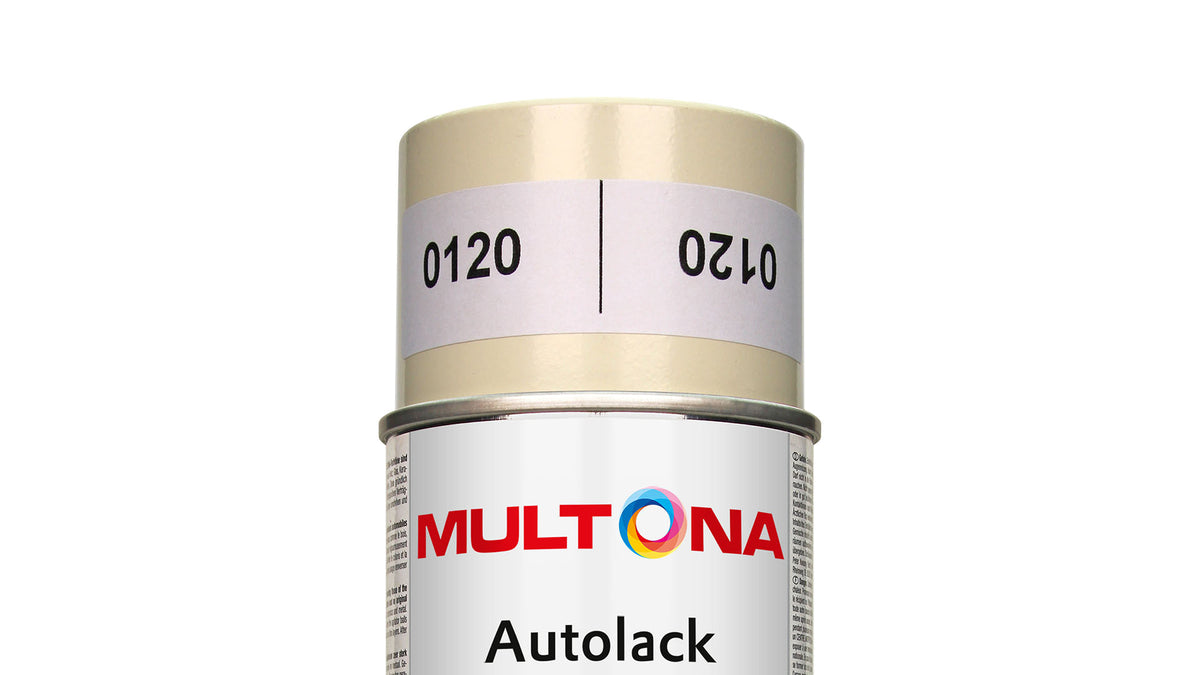 Multona Autolack Spray HAUSFARBEN Burstner caravan beige (400ml)