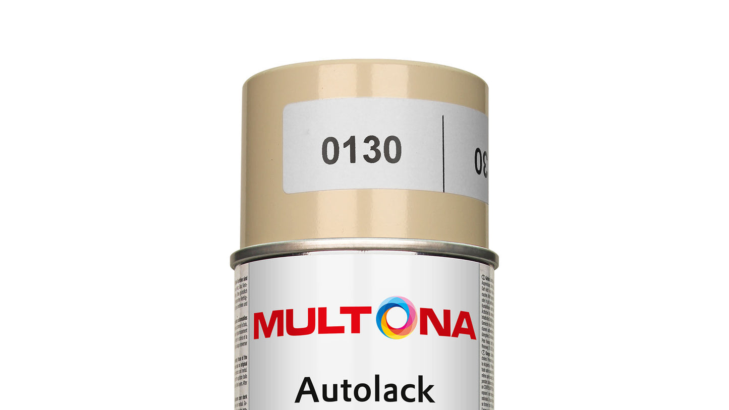 Multona Autolack Spray Bau-Landmaschinen Deutzfahr Creme Ral 1015 (400ml)