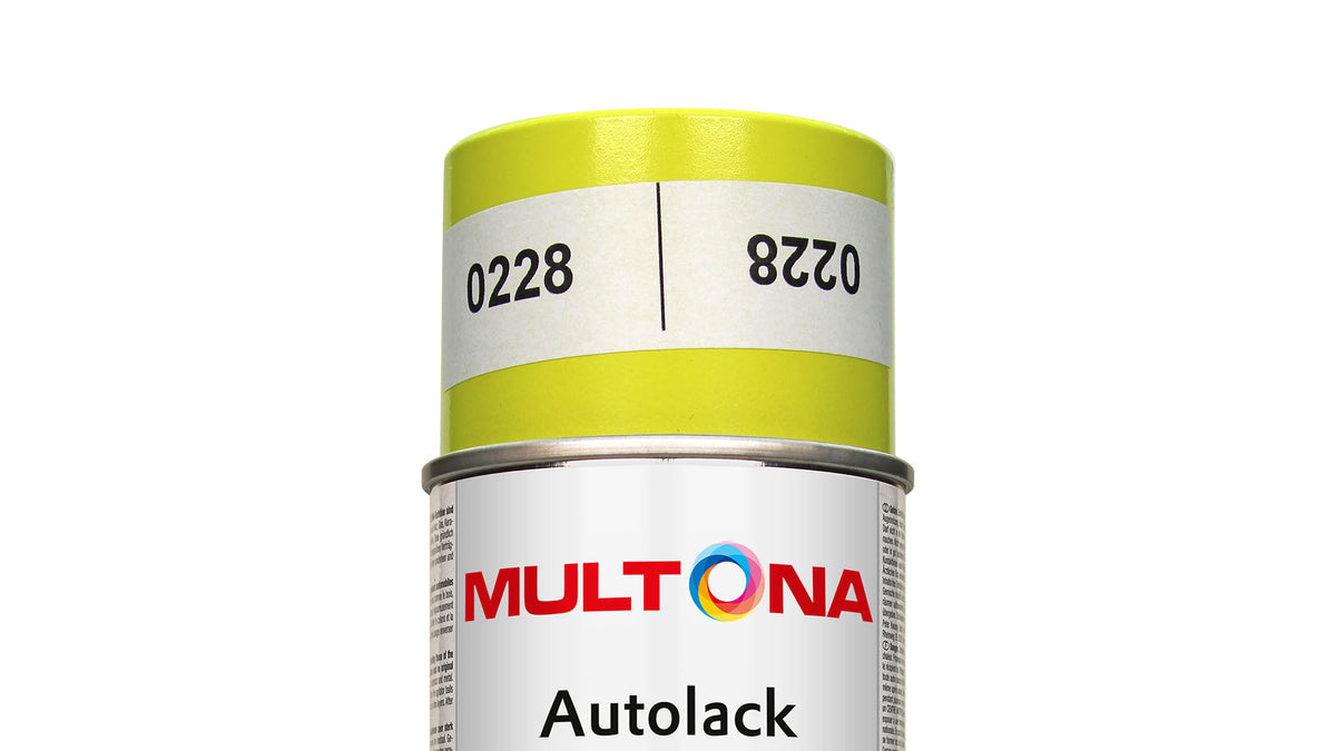 Multona Autolack Spray PIAGGIO 988 Giallo limone (400ml)