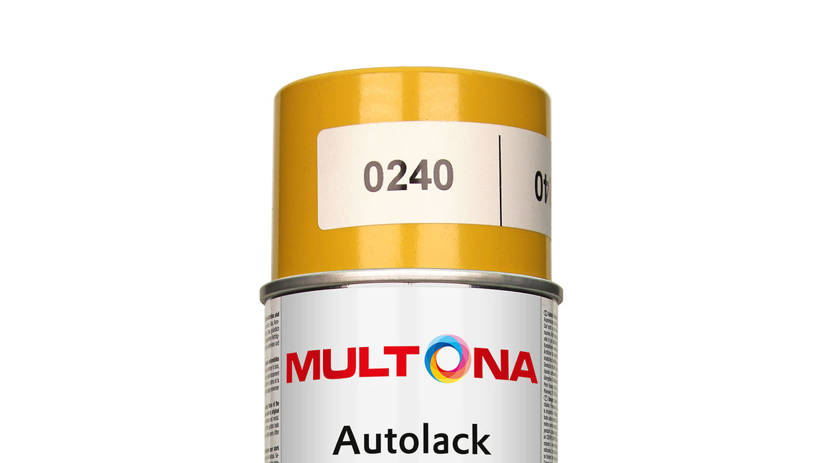 Multona Autolack Spray Bau-Landmaschinen Newholl Clayson Gelb (400ml)