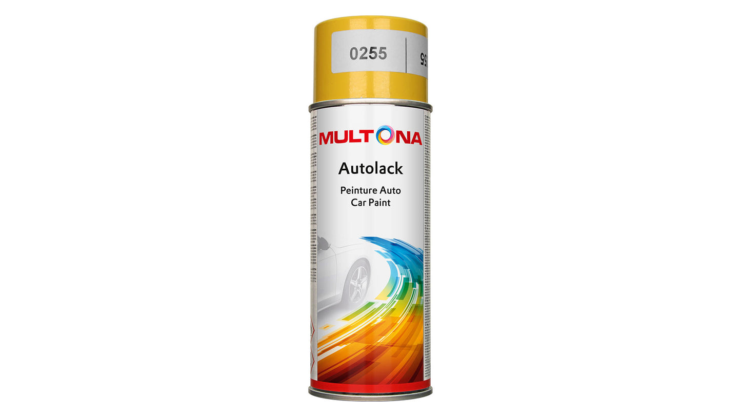 Multona Autolack Spray RAL 1021 Rapsgelb (400ml)