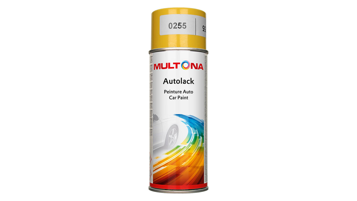 Multona Autolack Spray FORD U Indiagelb - India Yellow (400ml)