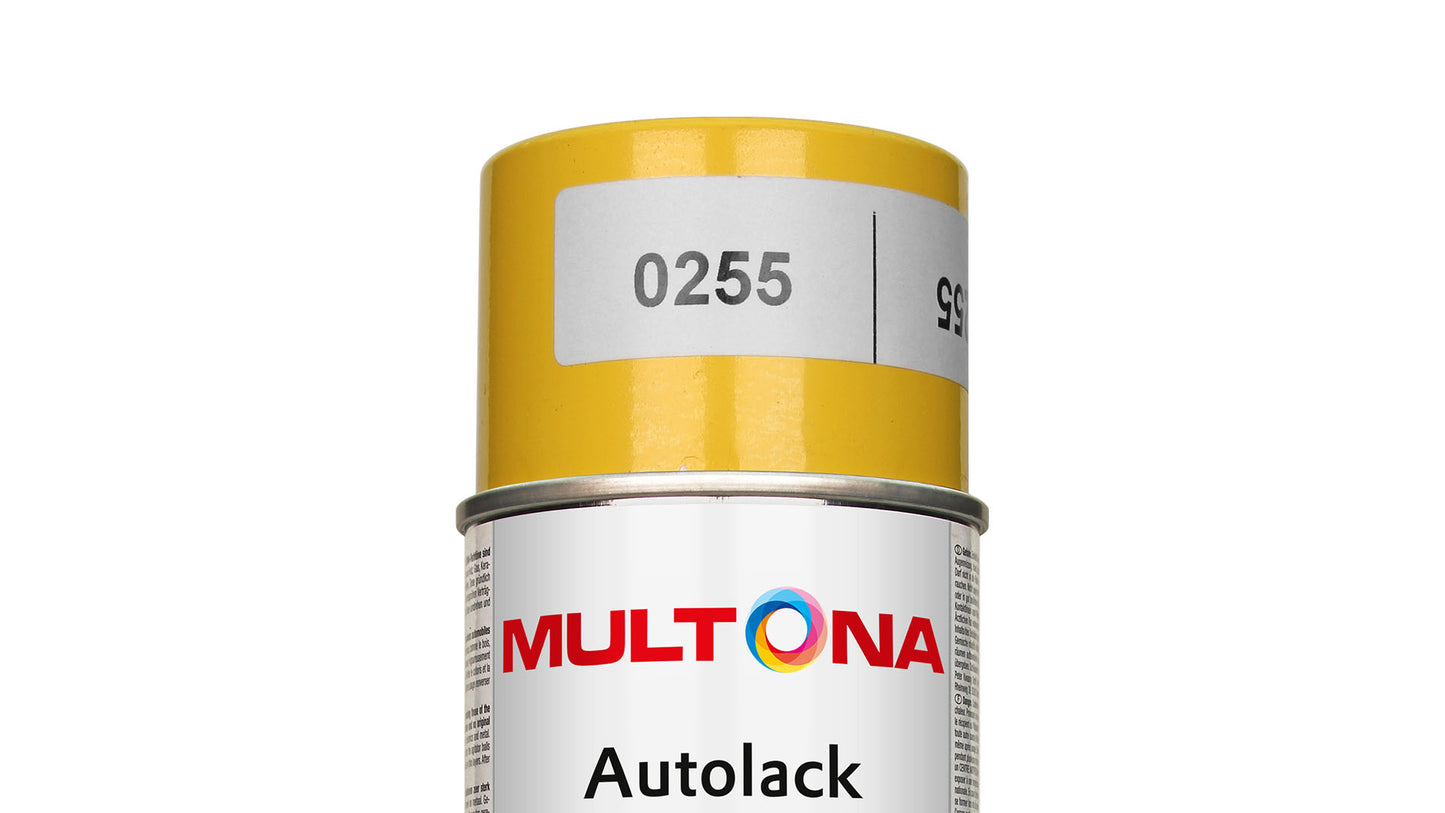 Multona Autolack Spray RAL 1021 Rapsgelb (400ml)