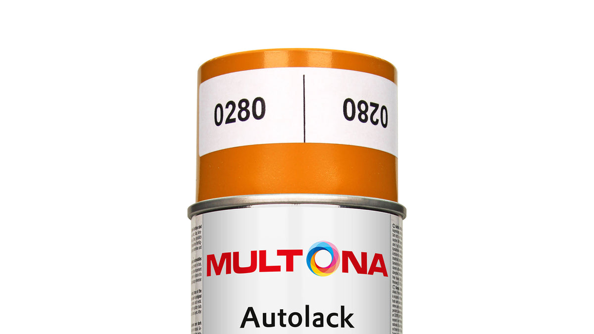 Multona Autolack Spray VOLKSWAGEN - AUDI LH2E Signalorange (400ml)