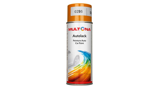 Multona Autolack Spray British Standards 381C-368 Traffic Yellow (400ml)