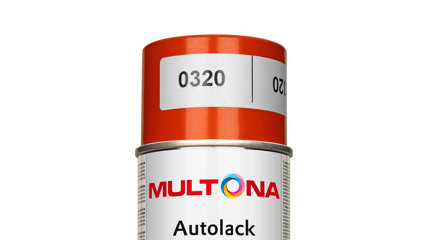 Multona Autolack Spray VOLKSWAGEN - AUDI L20B Leuchtorange (400ml)