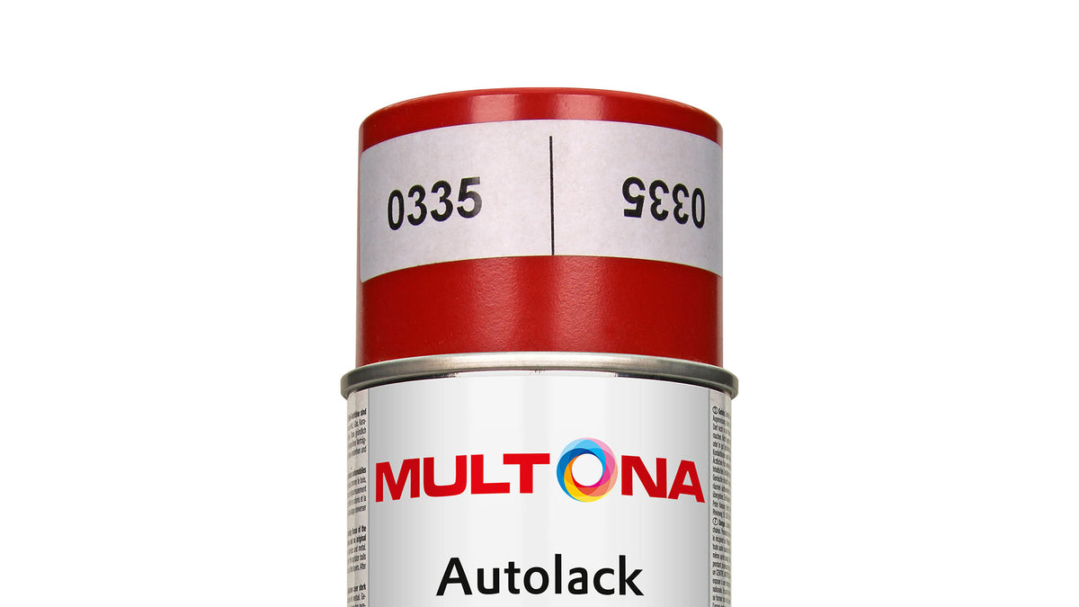 Multona Autolack Spray RAL 3016 Korallenrot (400ml)