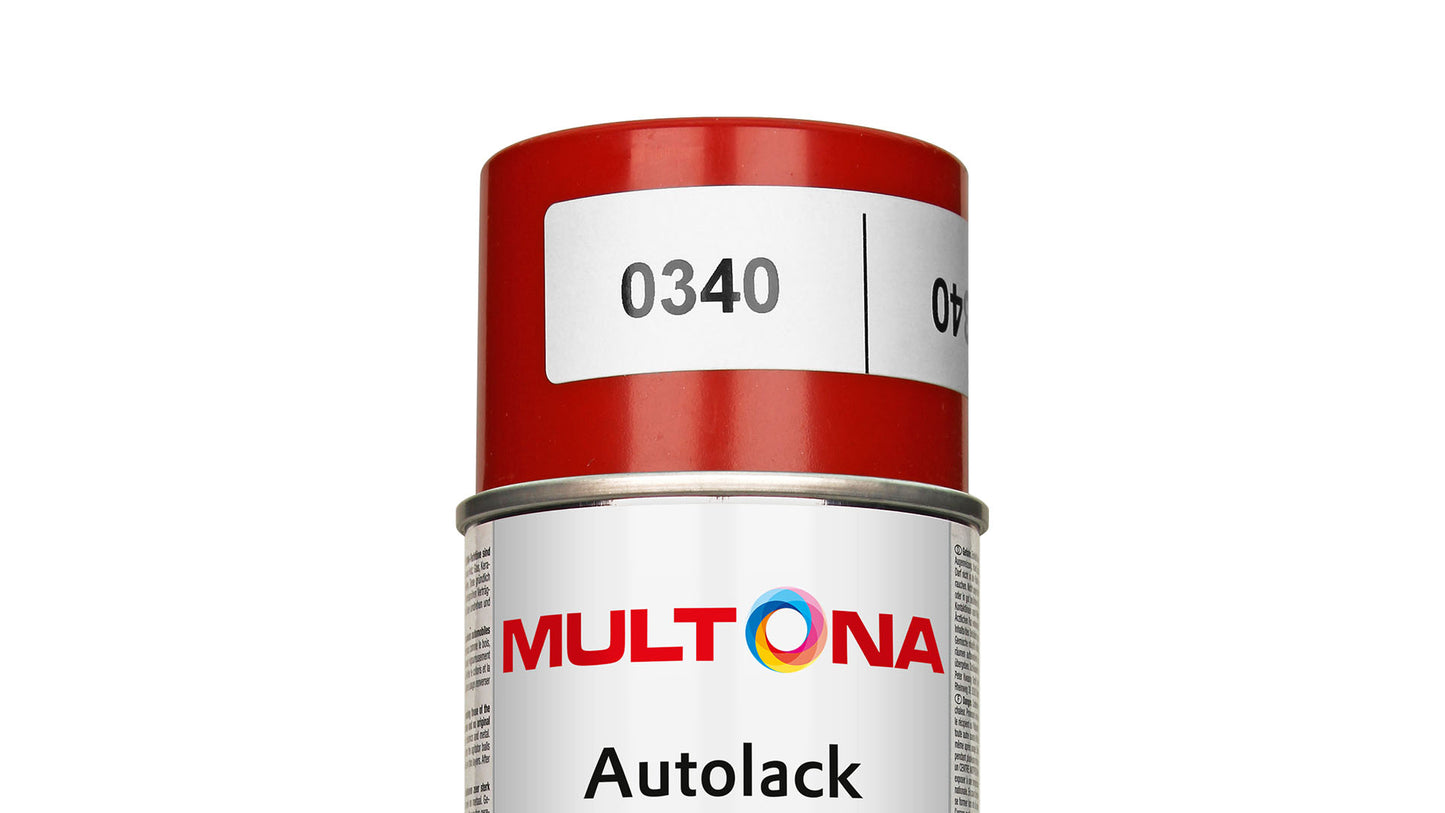 Multona Autolack Spray Foden Trucks 93174F Total Oil Red (400ml)