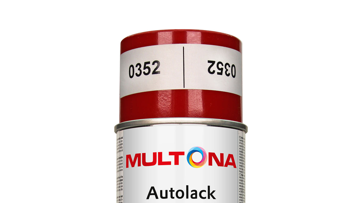 Multona Autolack Spray GENERAL MOTORS 81U 9736 Bright red (400ml)