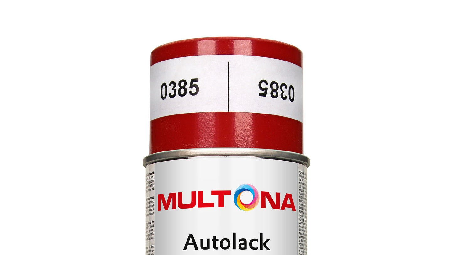 Multona Autolack Spray VOLKSWAGEN - AUDI L31A Senegalrot (400ml)