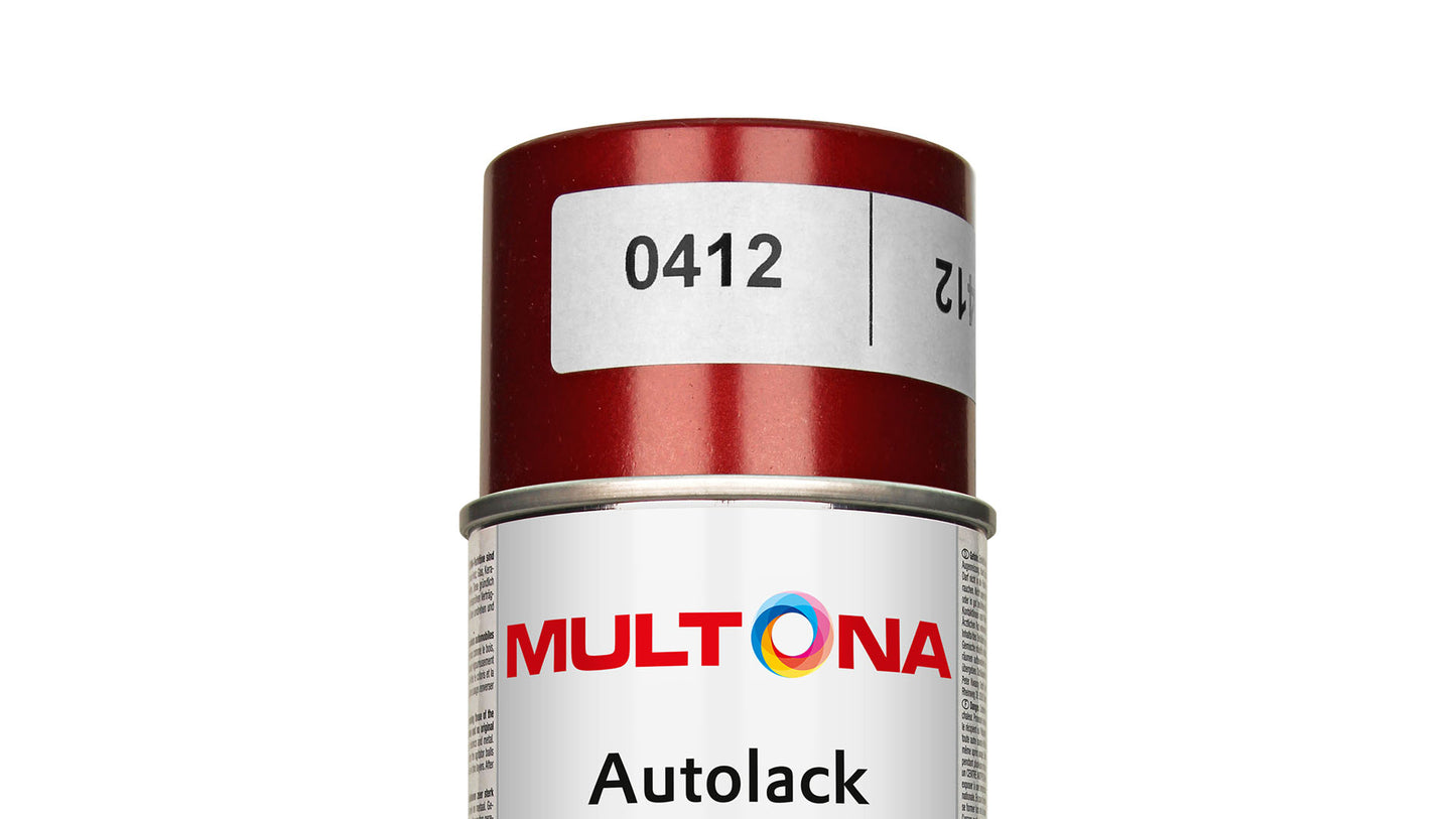 Multona Autolack Spray GENERAL MOTORS 72U 5316 Medium red mica metallic (400ml)