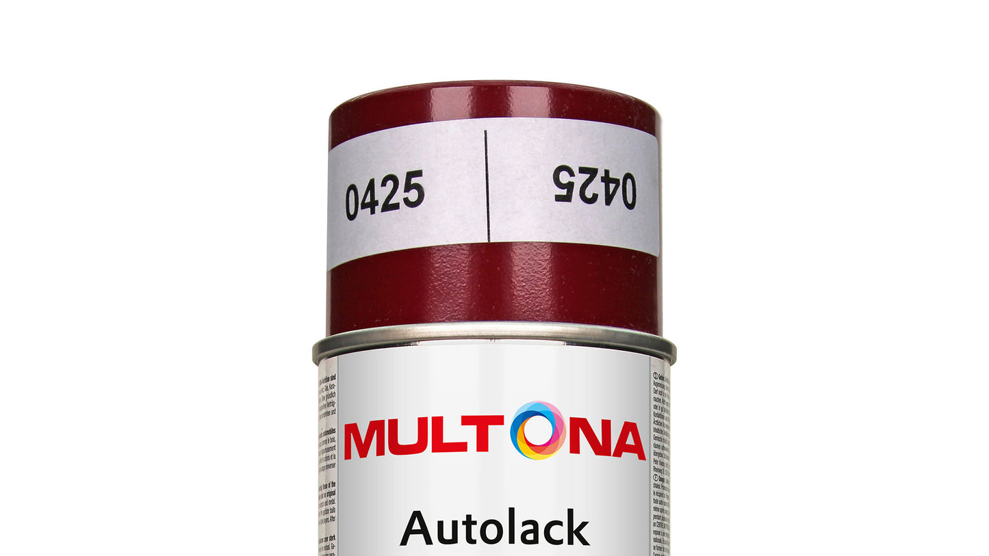 Multona Autolack Spray DAF Leyland Trucks 1037 Weinrot Ral 3005 (400ml)