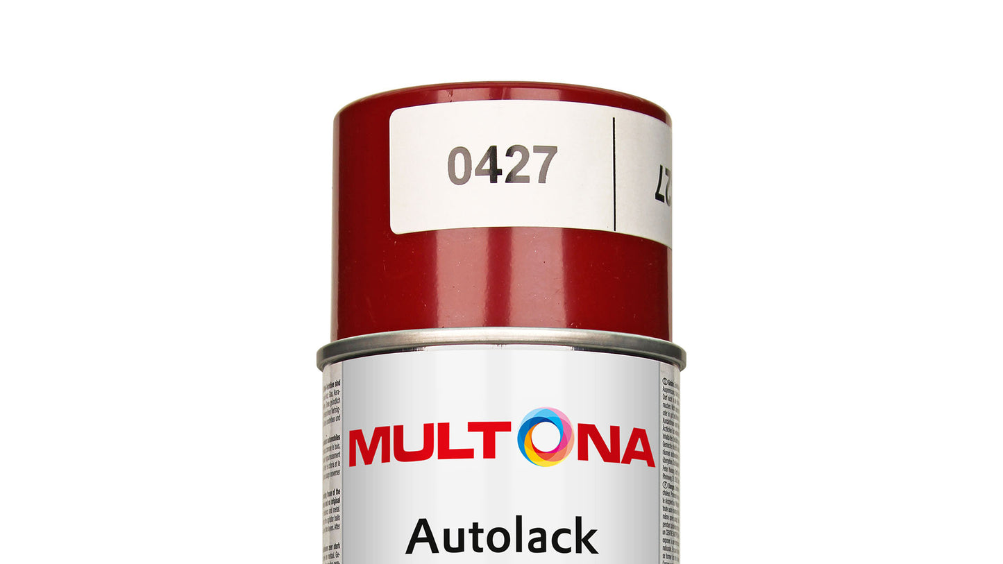 Multona Autolack Spray MERCEDES-BENZ LKW 3537 Purpurrot (400ml)