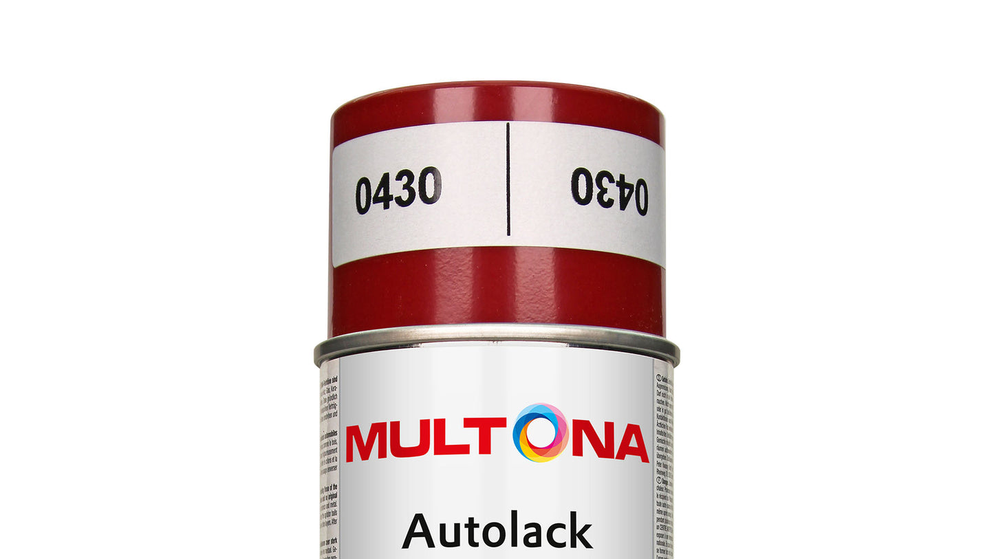 Multona Autolack Spray RENAULT RVI - LKW 1733 Rouge chassis enduro (400ml)