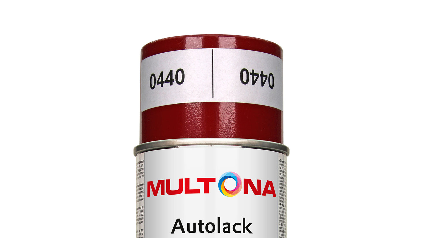 Multona Autolack Spray IVECO 168 Rosso porto (400ml)