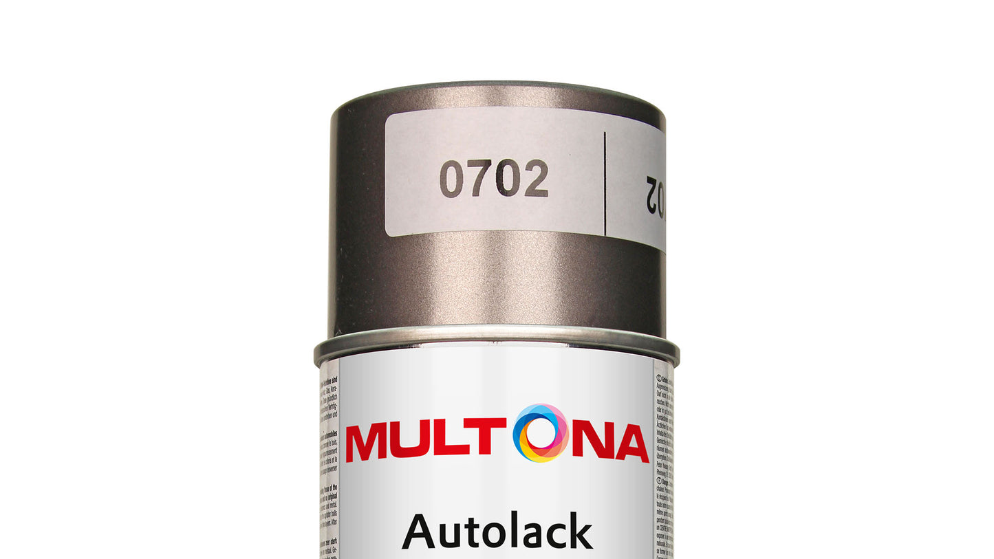 Multona Autolack Spray DE TOMASO 106E3 Grigio newmarket metallic (400ml)