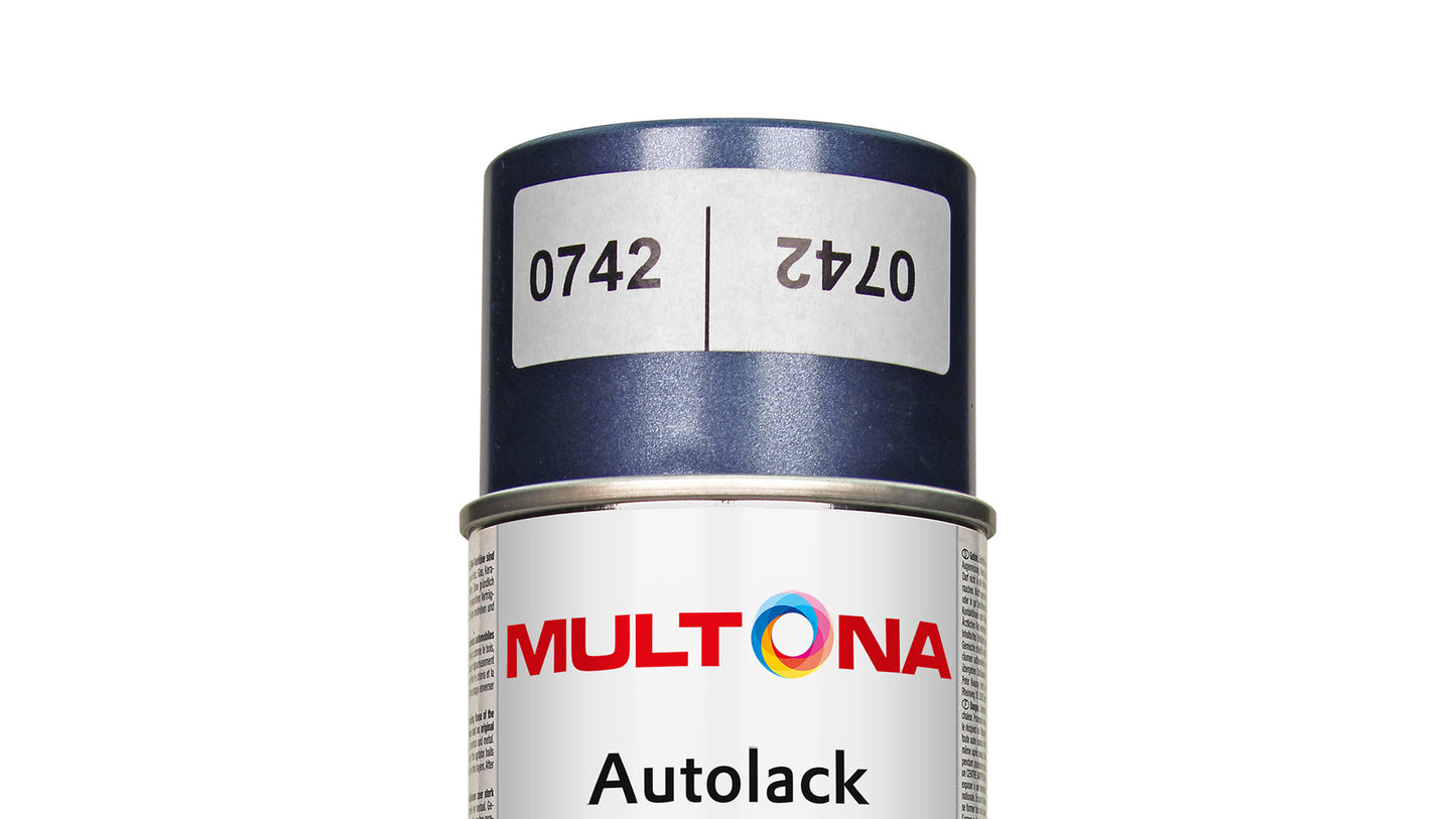 Multona Autolack Spray MITSUBISHI B71 Atlantic blue metallic (400ml)