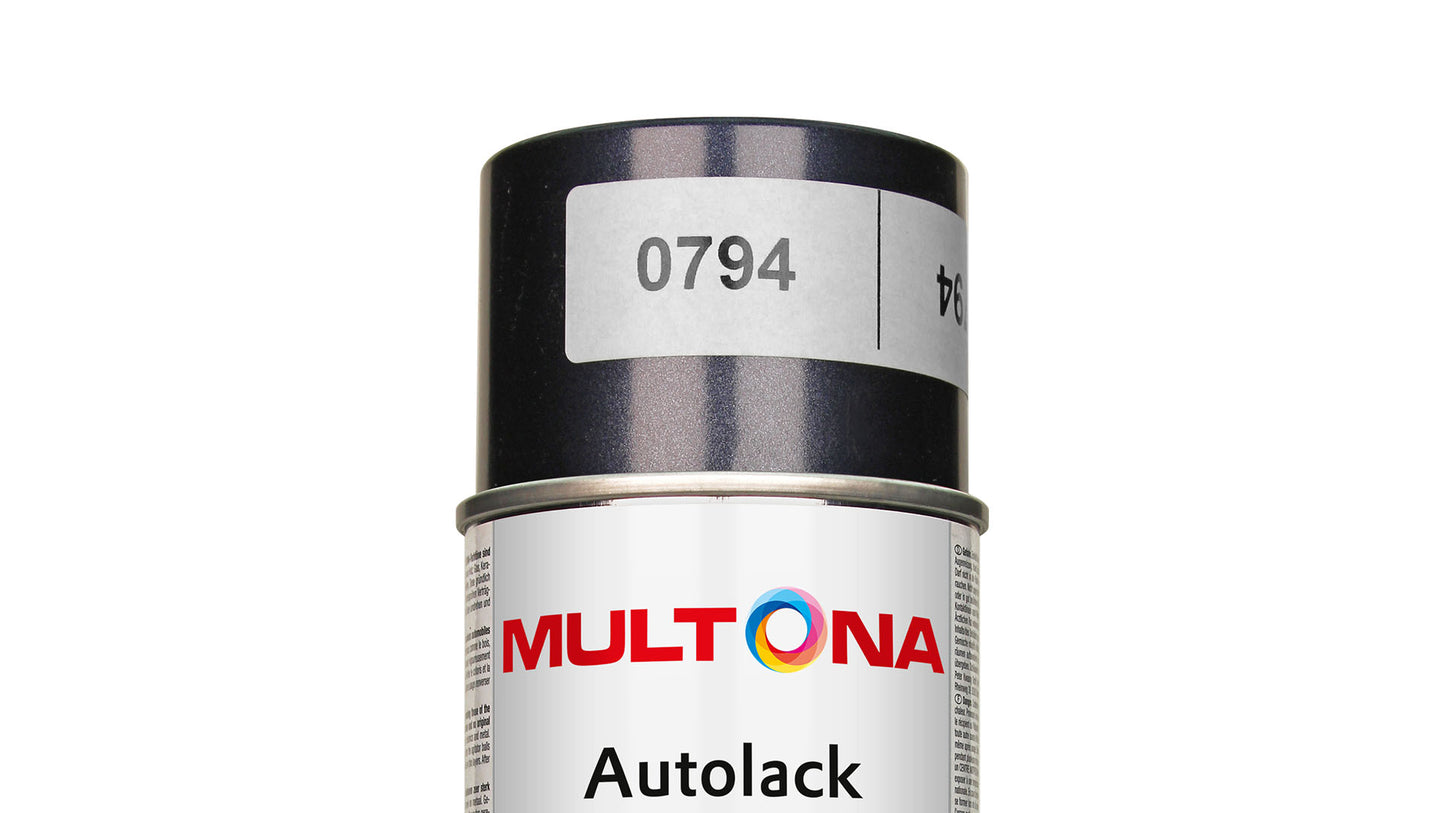 Multona Autolack Spray FIAT 412-A Blu dark mica metallic (400ml)