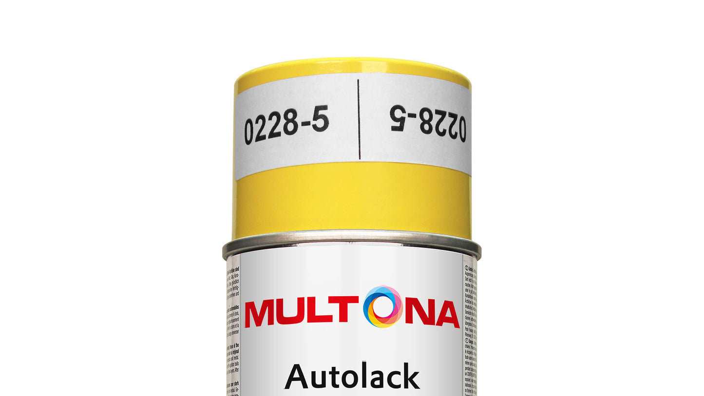 Multona Autolack Spray MERCEDES-BENZ LKW 1646 Heliosgelb (400ml)